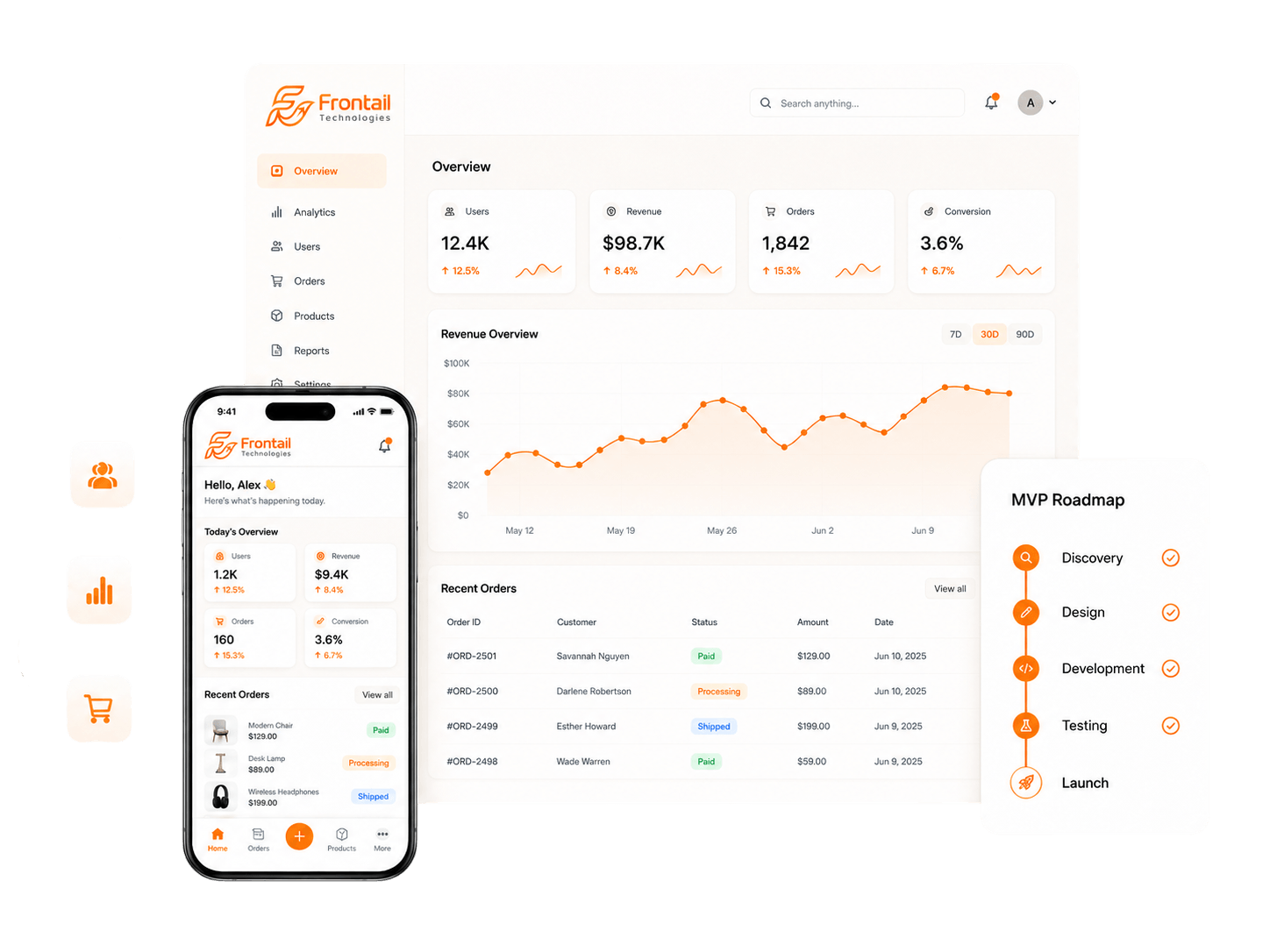 MVP dashboard illustration
