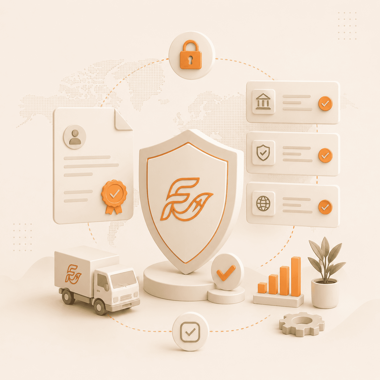 Frontail software product mockup