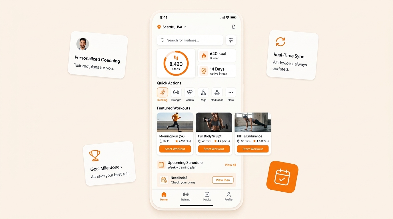 Fitness & Habit Tracking App