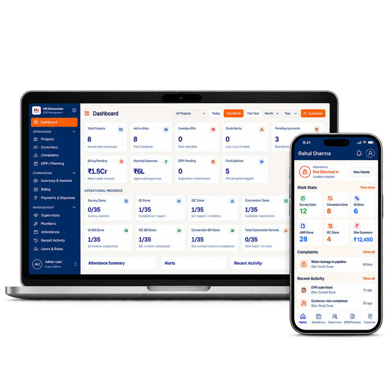 HN Enterprises project showcase
